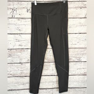 EWEDOOS Leggings with Pockets Gray-Large